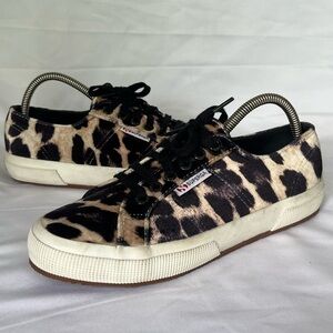 Women’s Superga Leopard print shoes
